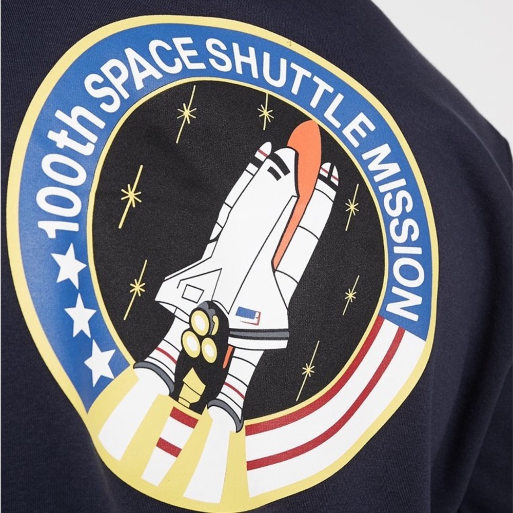 ALPHA INDUSTRIES NASA SPACE SHUTTLE HOODIE - Picture 9 of 12